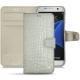 Housse cuir Samsung Galaxy S7 Edge
