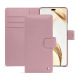 Capa de couro para carteira Honor 200 Pro - Rose ( Nappa - Pantone #efbae1 ) 