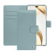Honor 200 Pro leather wallet case - Bleu ciel ( Nappa - Pantone #abcae9 ) 