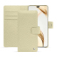 Honor 200 Pro leather wallet case - Ivoire ( Pantone #d6d6c6 ) 