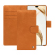 Funda de piel para cartera Honor 200 Pro - Mandarine vintage ( Pantone #d47231 ) 