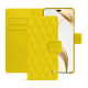 Lederschutzhülle Honor 200 Pro - Jaune fluo - Couture ( Pantone #c9ff57 ) 