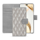 Funda de piel para cartera Honor 200 Pro - Platinium - Couture ( Pantone 877C ) 