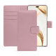 Funda de piel para cartera Honor 200 Pro - Rose PU ( Pantone #efbae1 ) 