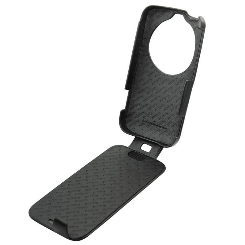 Funda de piel Samsung Galaxy K Zoom - Noir ( Nappa - Black ) 