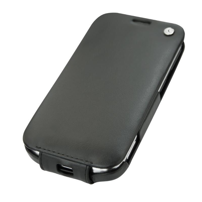 Funda de piel Samsung Galaxy K Zoom - Noir ( Nappa - Black ) 