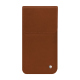 Funda de piel Apple iPhone 16 Pro Max - Marron Veggie ( Pantone #95614d ) 