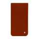 Funda de piel Apple iPhone 16 Pro Max - Orange Veggie ( Pantone #cb6015 ) 