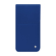 Apple iPhone 16 Pro leather pouch - Bleu océan ( Nappa - Pantone #15458a) 