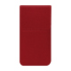 Pochette cuir Apple iPhone 16 Pro - Rouge PU ( Pantone #d50032 )