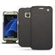 Custodia in pelle Samsung Galaxy S7 - Anthracite ( Pantone 424C ) 
