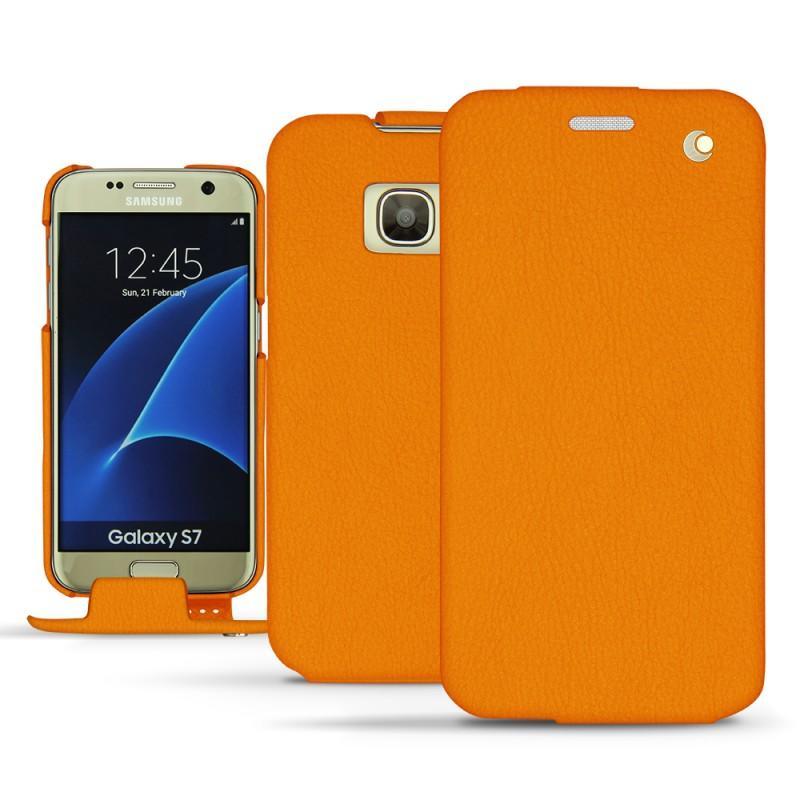 Housse cuir Samsung Galaxy S7  Housse cuir Samsung Galaxy S7