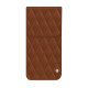 Funda de piel con solapa Google Pixel 9 Pro Fold - Marron - Couture ( Nappa - Pantone #8B4720 ) 