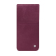 Google Pixel 9 Pro Fold leather pouch with flap - Prune vintage ( Pantone #612434 ) 