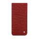 Pochette cuir avec rabat Google Pixel 9 Pro Fold - Autruche ciliegia ( Pantone #a4343a ) 