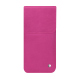 Google Pixel 9 Pro Fold leather pouch with flap - Rose BB ( Pantone #DB599F )