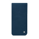 Google Pixel 9 Pro Fold leather pouch with flap - Blu mediterran ( Pantone #0E3043 )