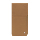 Google Pixel 9 Pro Fold leather pouch with flap - Beige Veggie ( Pantone #dab9a1 ) 