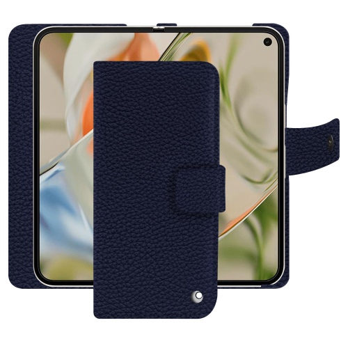 Luxury Leather Wallet Case for Google Pixel 9 Pro Fold - Premium Protection by NoreveCobalt ( Pantone #2b253f ) 