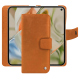 レザーウォレットケース Google Pixel 9 Pro Fold - Mandarine vintage ( Pantone #d47231 ) 