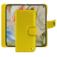 Capa de couro para carteira Google Pixel 9 Pro Fold - Jaune fluo ( Pantone #c9ff57 ) 