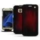 Lederschutzhülle Samsung Galaxy S7 - Rouge Patine