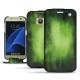 Capa em pele Samsung Galaxy S7 - Vert Patine