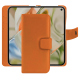 Capa de couro para carteira Google Pixel 9 Pro Fold - Orange PU ( Pantone #ff9351 )