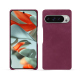 Coque cuir Google Pixel 9 Pro XL - Prune vintage ( Pantone #612434 ) 