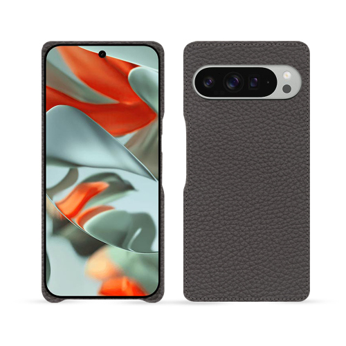 Funda de piel premium para Google Pixel 9 Pro XL - Noreve | Elegancia y alta calidadAnthracite ( Pantone #41403c ) 
