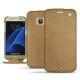 Funda de piel Samsung Galaxy S7 - Serpent sabbia