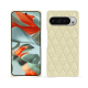 Lederschutzhülle Google Pixel 9 Pro XL - Ivoire - Couture ( Pantone #d6d6c6 ) 