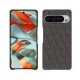 Funda de piel Google Pixel 9 Pro XL - Anthracite - Couture ( Pantone #41403c ) 