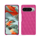 Google Pixel 9 Pro XL leather cover - Rose BB - Couture ( Pantone #DB599F )