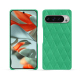 硬质真皮保护套 Google Pixel 9 Pro XL - Menthe vintage - Couture ( Pantone #37b375 ) 