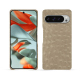 Custodia in pelle Google Pixel 9 Pro XL - Autruche desert ( Pantone #A39382 ) 