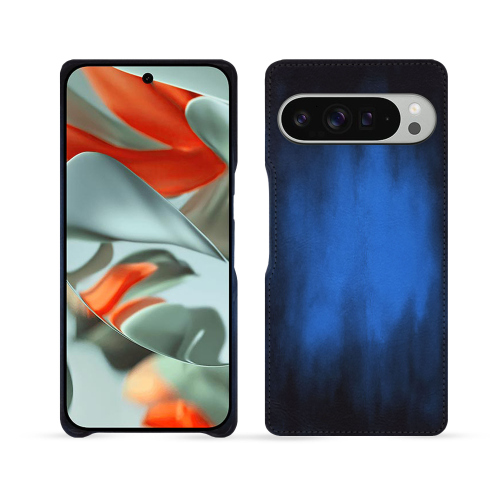 Premium Leather Case for Google Pixel 9 Pro XL - Noreve | Elegance and High QualityBleu Patine
