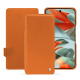 Capa em pele Google Pixel 9 Pro XL - Orange ( Nappa - Pantone #ff9351 ) 