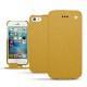 Housse cuir Apple iPhone SE - Mimosa ( Pantone 141C ) 