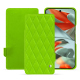 Google Pixel 9 Pro XL leather case - Vert fluo - Couture ( Pantone #00ab5f ) 