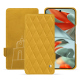 Funda de piel Google Pixel 9 Pro XL - Jaune soulèu - Couture ( Pantone #F3B934 )