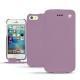 Housse cuir Apple iPhone SE - Lilas ( Nappa - Pantone 2645U ) 