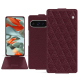 Capa em pele Google Pixel 9 Pro XL - Lie de vin - Couture ( Pantone #412234 ) 