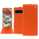 Housse cuir Google Pixel 9 Pro XL - Orange fluo ( Pantone #ff5406 ) 