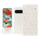 Funda de piel Google Pixel 9 Pro XL - Blanc escumo - Couture ( Pantone #D6D6D1 )
