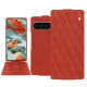 Custodia in pelle Google Pixel 9 Pro XL - Arange clouquié - Couture ( Pantone #D33108 )