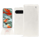 Housse cuir Google Pixel 9 Pro XL - Blanc escumo ( Pantone #D6D6D1 )
