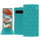 Custodia in pelle Google Pixel 9 Pro XL - Bleu fluo - Couture