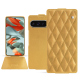 硬质真皮保护套 Google Pixel 9 Pro XL - Or Maïa - Couture ( Pantone 871C ) 