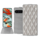 Funda de piel Google Pixel 9 Pro XL - Platinium - Couture ( Pantone 877C ) 